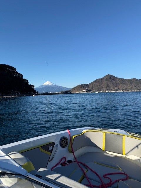 サンセット時間のクルーズ風景